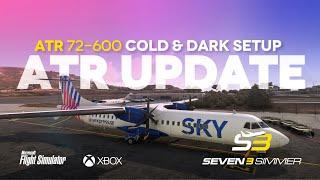 ATR 72-600 UPDATE Cold & Dark Setup Guide TUTORIAL #microsoftflightsimulator #msfs2020 #msfs