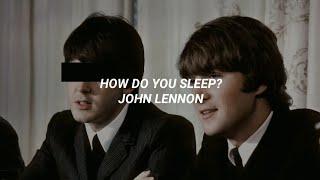 John Lennon - How Do You Sleep? Subtitulado al español