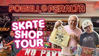 Is THIS the BEST Skate Shop Ever?  Powell Peralta Factory Store Tour