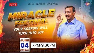    Miracle Festival  June 2023  Bro. Mohan C Lazarus