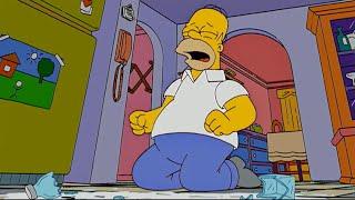 Homer Crying Over Spilled Milk - The Simpsons