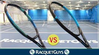 Yonex Ezone 98 vs Dunlop FX500 Tour Tennis Racquet Review