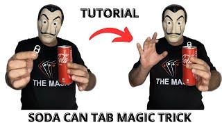 SODA CAN TAB MAGIC TRICK TUTORIAL #magic #tricks #viral #viralvideo #tutorial #trending