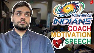 Mumbai Indians Coach Motivating Team - Satish Ray #shorts