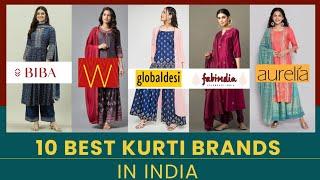 10 Best Women Kurti Brands in India