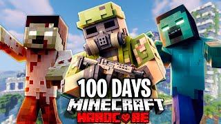 I Survived 100 Days in a ZOMBIE APOCALYPSE in Hardcore Minecraft