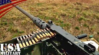 ブローニングM212.7mm重機関銃・射撃訓練 - M2 Browning .50 Caliber Machine Gun Fire