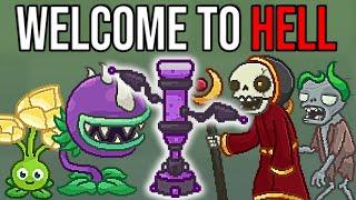 THIS PVZ FAN GAME HAS HARD MODE & ITS PAINFUL - Plants vs Zombies Neighborhood Defence