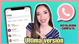 Nuevo WHATSAPP Estilo IPHONE 2024  Como Instalar Whatsapp Estilo Iphone desde cero 