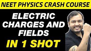 ELECTRIC CHARGES AND FIELDS in One Shot - All Concepts & PYQs  NEET Physics Crash Course