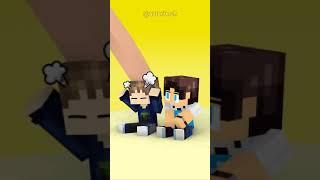 Cute Stresmen Chibi Dan Odo Kentang Chibi Vs Finger  Animasi Short Minecraft Indonesia