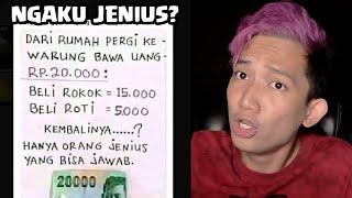 CUMAN ORANG JENIUS YANG BOLEH NONTON - Meme Keren #14