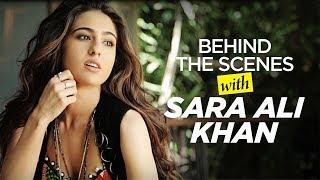 Behind the scenes with Sara Ali Khan  Cover Shoot  Filmfare