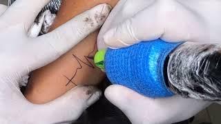 Truco para TATUAR LÍNEAS PERFECTAS  como tatuar líneas