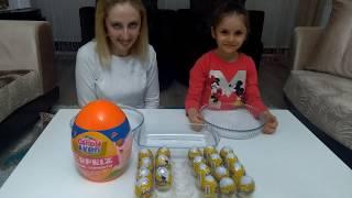 surprise egg challange  Sürpriz yumurta challenge. Şans beceri yetenek