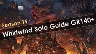 Diablo 3 Season 19 Whirlwind Solo Push Build Guide GR140+