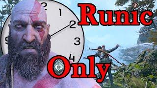 Can You Beat God of War with Only Runic Abilities?