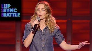 Emily Blunt performs No Diggity on Lip Sync Battle