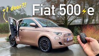 Новый Fiat 500e 3+1 118 л.с. - POV драйв и прогулка