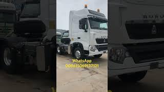 Howo T7 truck head 430hp engine 60 tons for sale in Guinea