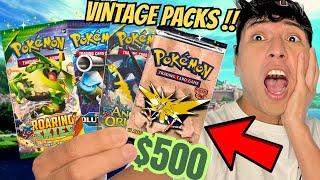 HEAVY *VINTAGE* POKEMON Cards OPENING