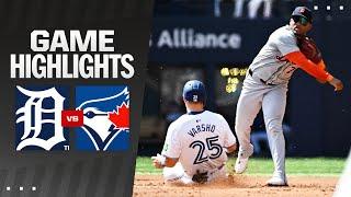 Tigers vs. Blue Jays Game Highlights 72024  MLB Highlights