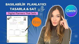 Dijital Planlayıcıları Nasıl Tasarlıyorum? Etsy Optimizasyonu Nasıl Yapılır? Etsyde Dijital Ürün