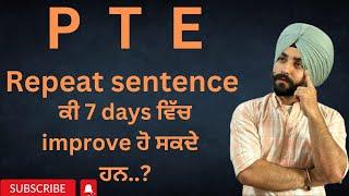 Repeat sentence how to improve  Gurwinder sir 