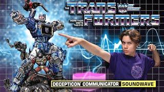 TRANSFORMERS SOUNDWAVE IN REAL LIFE XM Studios Soundwave