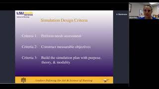 INACSL Part 1 of 4  Standards of Best Practice for Simulation Origins and Design