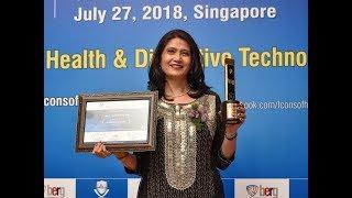 Dr. Manisha Karmarkar COO Ruby Hall at the 3rd Icons of Healthcare Summit Singapore 2018