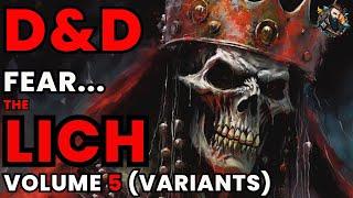 D&D Lore The Lich Volume 5 Lairs  Variants Phylacteries and Homebrew