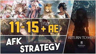 11-15 + Adverse Environment  AFK Strategy 【Arknights】