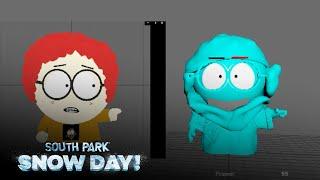 SOUTH PARK SNOW DAY From 2D to 3D - SOUTH PARK