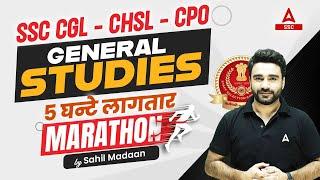 SSC CGL CHSL CPO Exam 2024  General Studies Marathon Class by Sahil Madaan