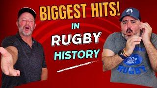 Americans 1st Time Reaction Rugbys BIGGEST HITS