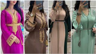 بغتي تخيطي قفطان خفيف هماوي راقي دخلي تشوفي هد موديلات تحمقو اخر مدارج لسنة 2024 jadid caftan khfif