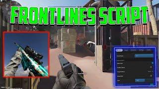 Frontlines Script  Hack  Silent Aim ESP Hitbox & More