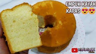 RESEP DASAR CHIFFON CAKE PALING MUDAH   Chiffon Cake Recipe