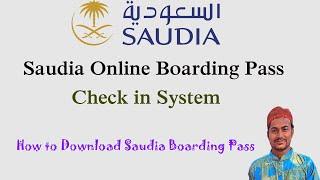 saudia online boarding pass check in system  how to check saudia airlines boarding pass 