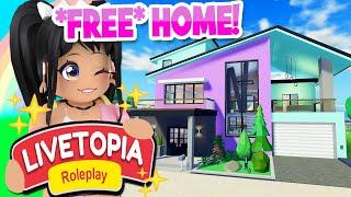 *FREE* HOME TOUR in LIVETOPIA Roleplay roblox