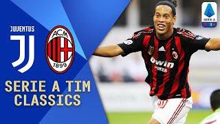 Ronaldinho Pirlo Nedved & Del Piero  Juventus v Milan 2008  Serie A TIM Classics  Serie A TIM