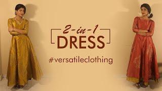 2 IN 1 DRESS Buy Versatile Clothes Wedding Season Special  Aditi Sharma Vlog