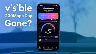 Did Visible Remove the 200Mbps Speed Cap?