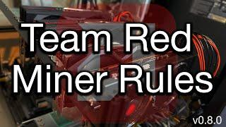 More Efficient AMD GPUs with Team Red Miner 5700XT Tested