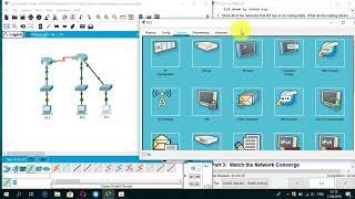 5.2.1.6 Packet Tracer - Investigating Convergence