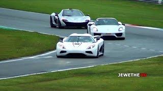 Koenigsegg Agera R LOUD Exhaust Sounds & HYPERCAR COMBOS On Track