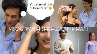 Who made Shehzaan Khan blush the first time  Dance Vlog & Gossip  Answering all the comments 