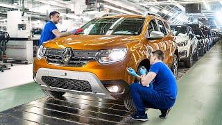 Inside Massive Factory Producing the RenaultDacia Duster - Production Line