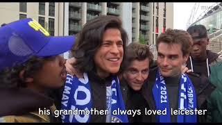 the ted lasso cast being comedic geniuses at the fa cup final for 2 minutes straight